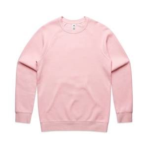 NEW AS COLOR men's supply crew sweater in pink